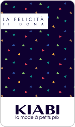 Carte Cadeau Kiabi